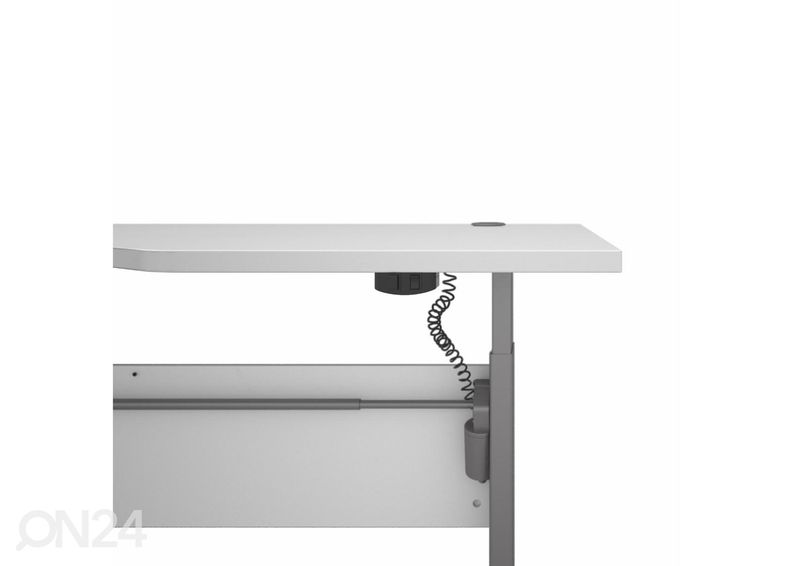 Elektriliselt reguleeritav kontorilaud Prima, Valge suurendatud