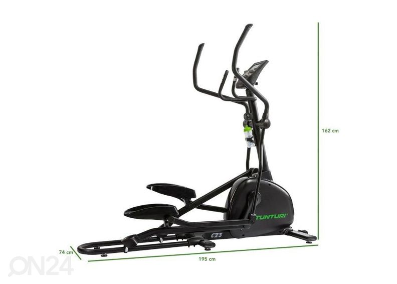 Elliptiline trenažöör Tunturi Competence C25-F suurendatud