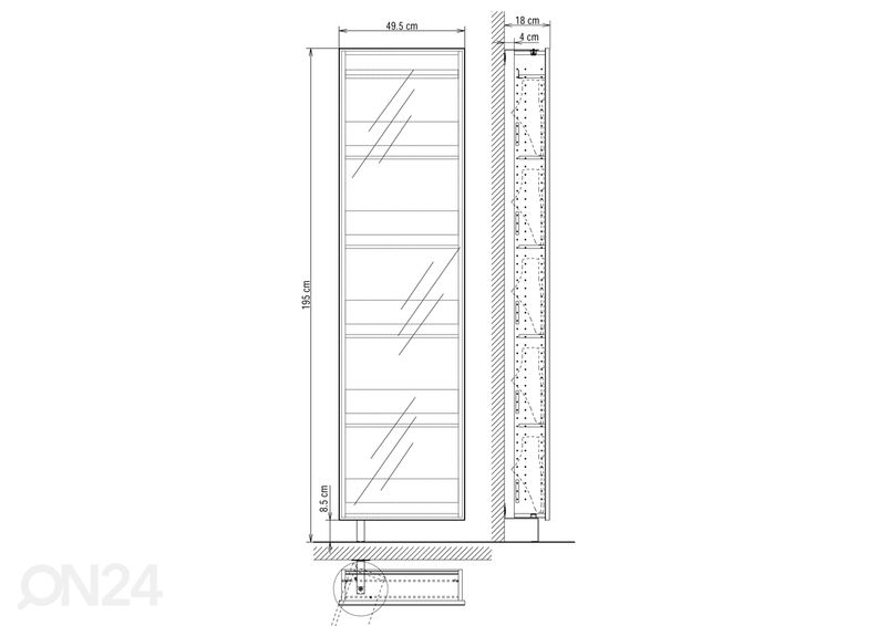 Esikukapp 1189 suurendatud