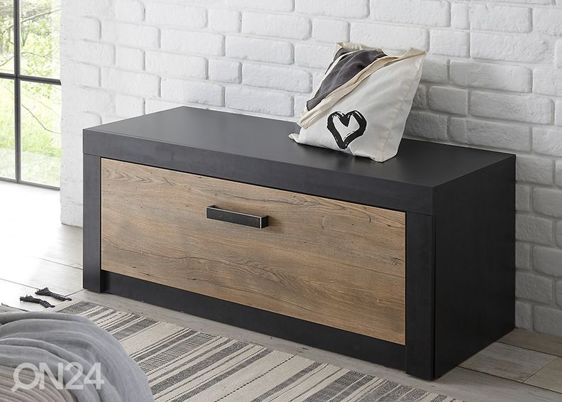 Esikukapp Brügge 107 cm suurendatud