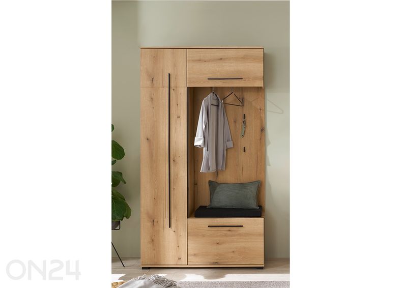 Esikukapp Cantara 111 cm suurendatud