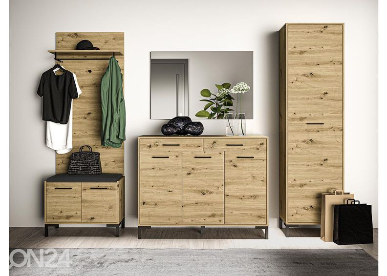 Esikukapp Porto 120 cm suurendatud