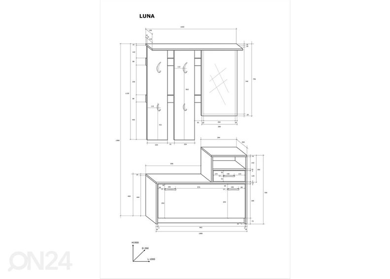 Esikumööbel suurendatud
