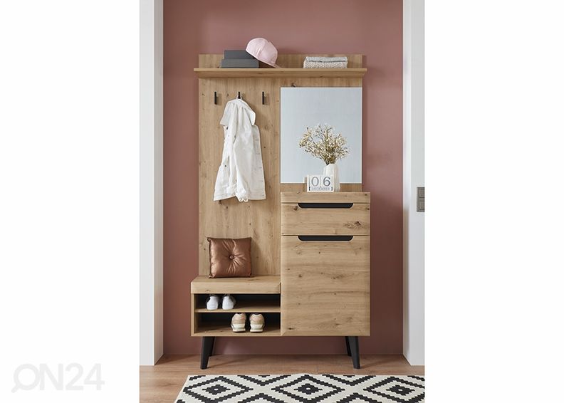 Esikumööbli komplekt Torge 110 cm suurendatud