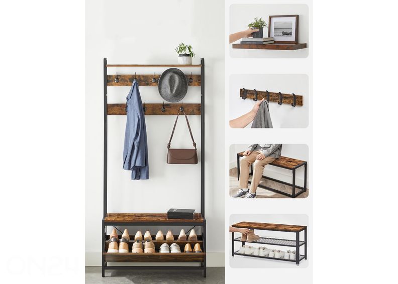 Esikunagi koos jalanõudekapiga suurendatud