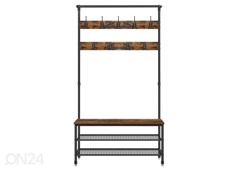 Esikunagi, pruun/must suurendatud