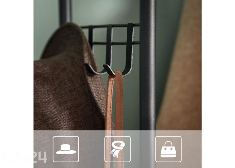 Esikunagi, pruun/must suurendatud