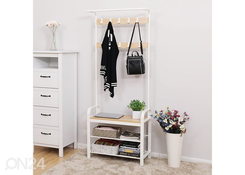 Esikunagi, valge/beež suurendatud