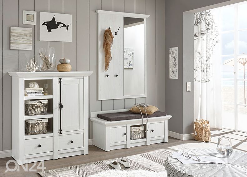 Esikupink istumispadjaga Westerland 124 cm suurendatud