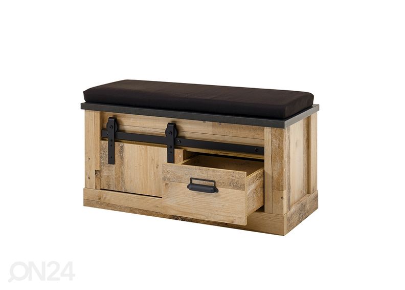 Esikupink padjaga Sherwood 93 cm suurendatud
