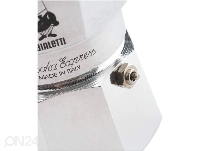 Espressokann Bialetti Moka express 9 tassile suurendatud