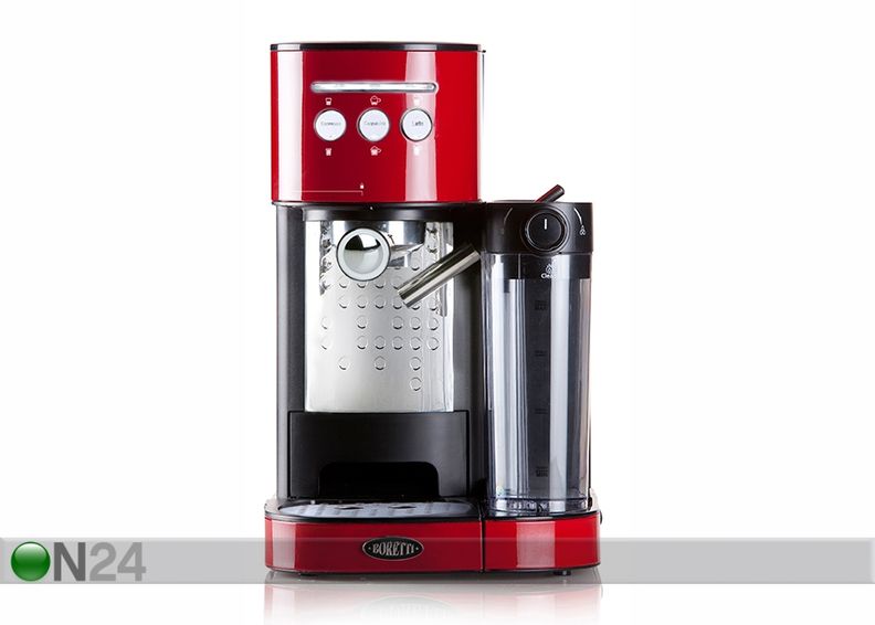 Espressomasin piimavahustajaga Boretti suurendatud