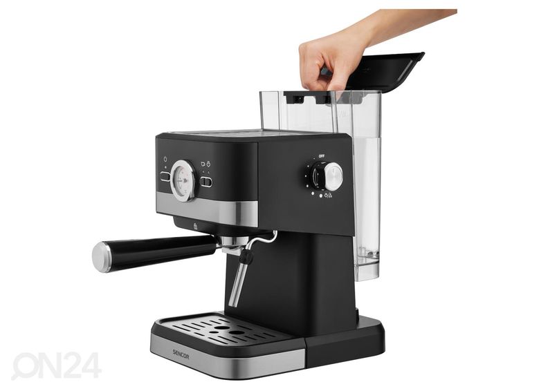 Espressomasin Sencor SES1721BK suurendatud