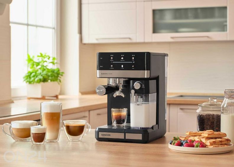 Espressomasin Sencor SES4060BK suurendatud