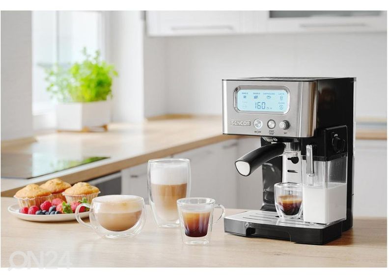 Espressomasin Sencor SES4090SS suurendatud