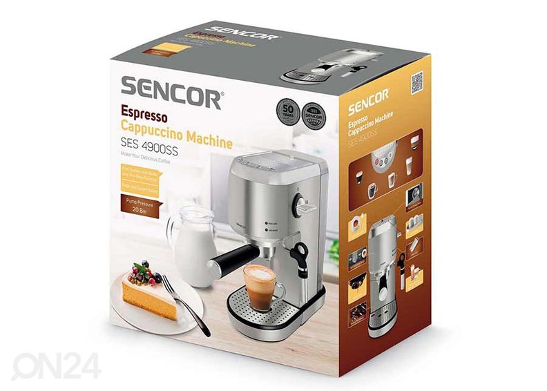 Espressomasin Sencor SES4900SS suurendatud