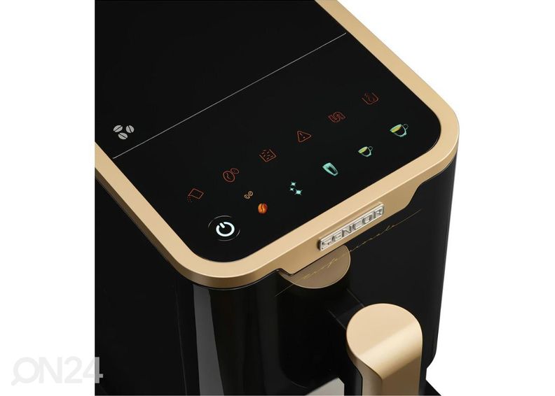 Espressomasin Sencor SES7220BK, must suurendatud