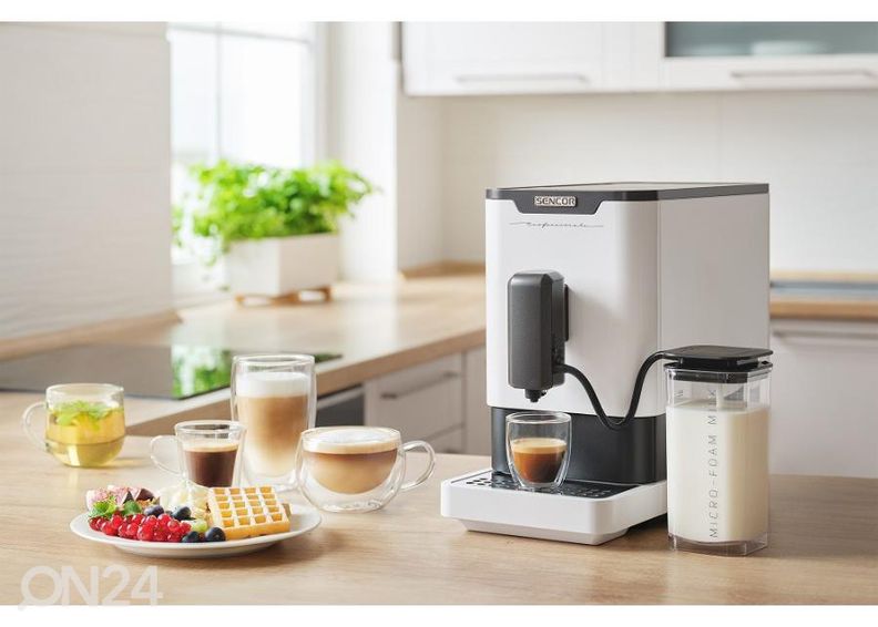 Espressomasin Sencor SES9210WH suurendatud
