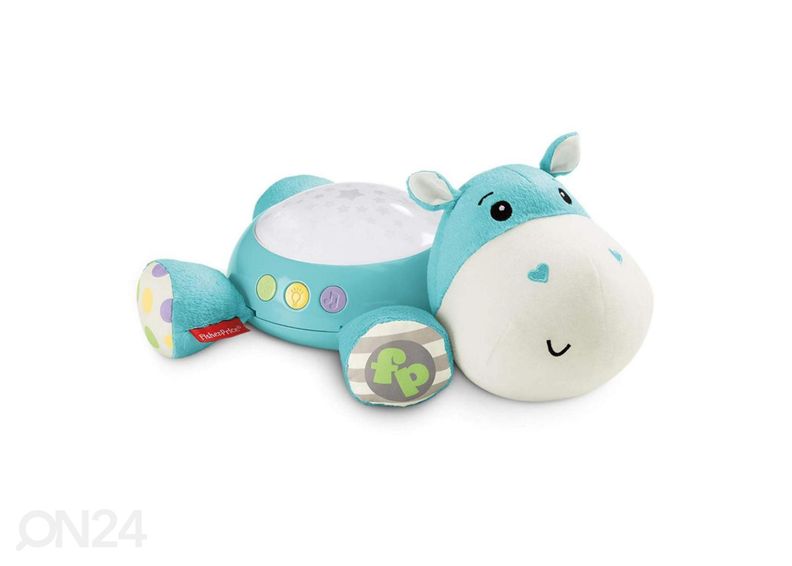 Fisher Price öölamp Jõehobu, sinine suurendatud