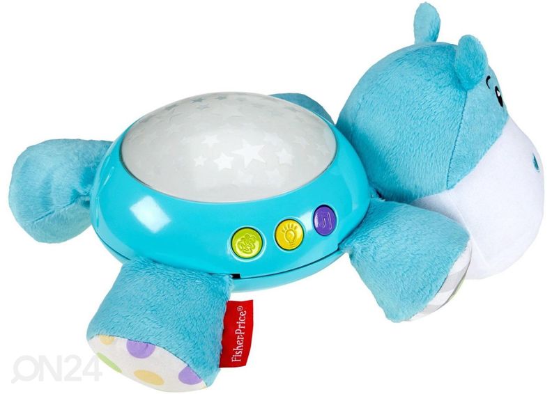 Fisher Price öölamp Jõehobu, sinine suurendatud