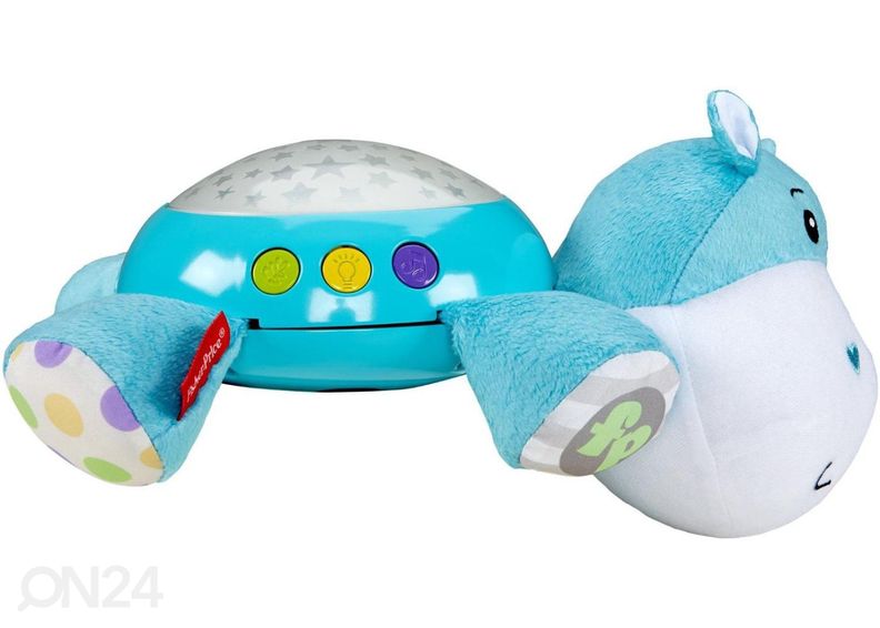 Fisher Price öölamp Jõehobu, sinine suurendatud