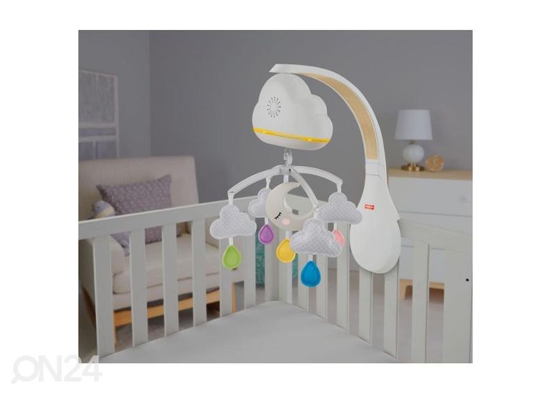 Fisher-Price voodikarussell - öölamp Calming Clouds suurendatud