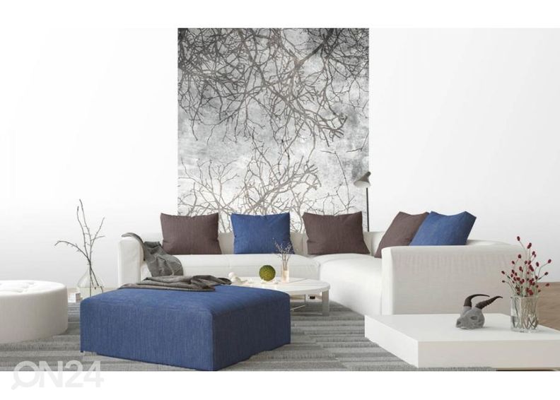 Fliis fototapeet Branch Abstract 150x250 cm suurendatud