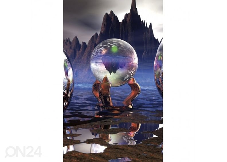 Fliis fototapeet Crystal vision 150x250 cm suurendatud