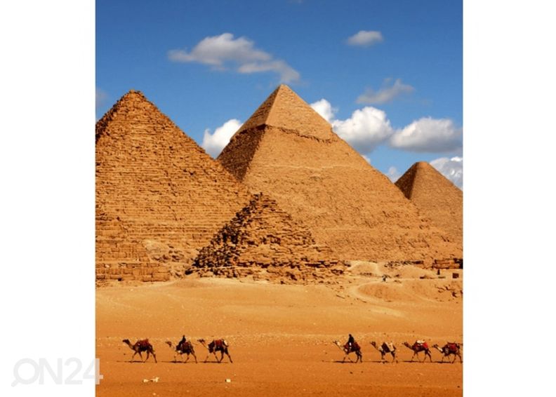 Fliis fototapeet Egypt pyramid 150x250 cm suurendatud