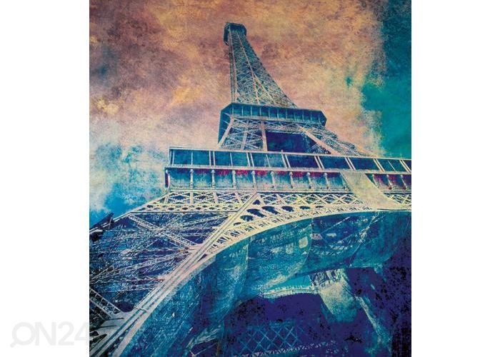 Fliis fototapeet Eiffel Tower Abstract I 150x250 cm suurendatud