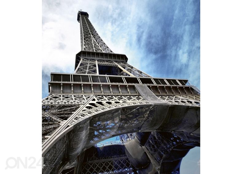Fliis fototapeet Eiffle tower 150x250 cm suurendatud