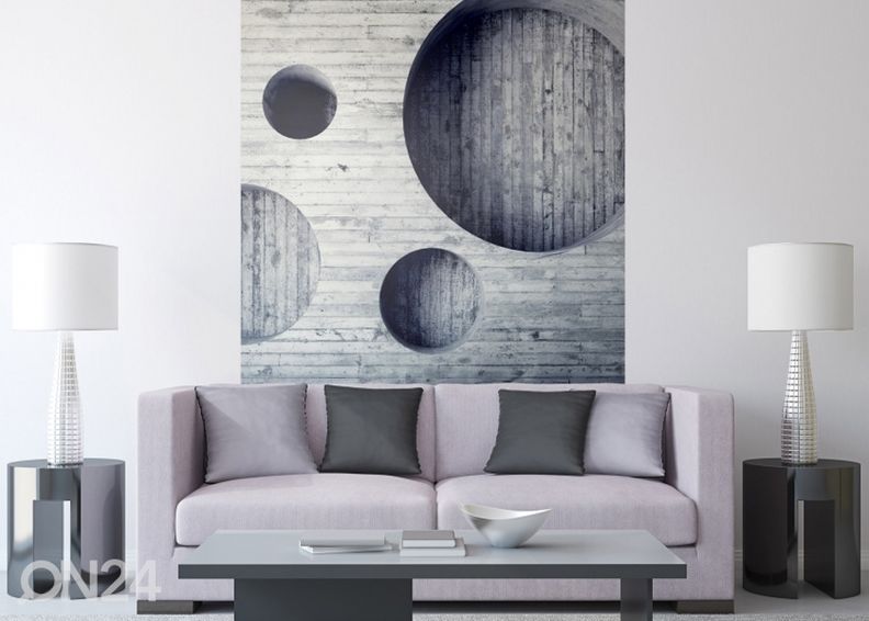 Fliis fototapeet Geometric background 150x250 cm suurendatud