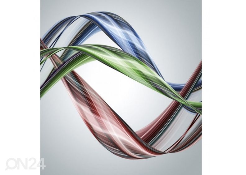 Fliis fototapeet Glossy wave 150x250 cm suurendatud