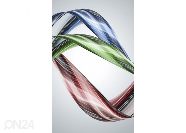 Fliis fototapeet Glossy wave 150x250 cm suurendatud