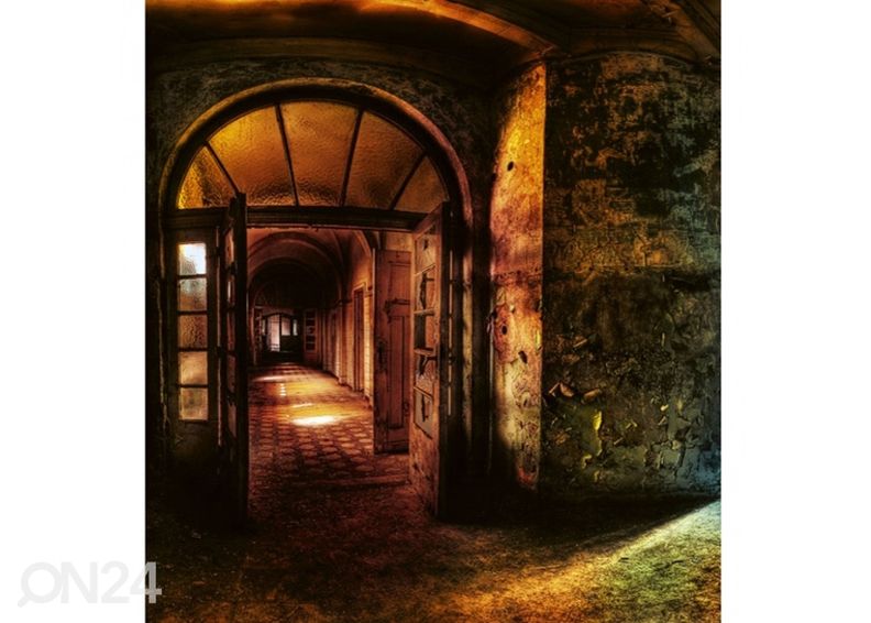 Fliis fototapeet Hallway 225x250 cm suurendatud