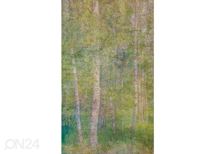 Fliis fototapeet Leaves Abstract 150x250 cm suurendatud