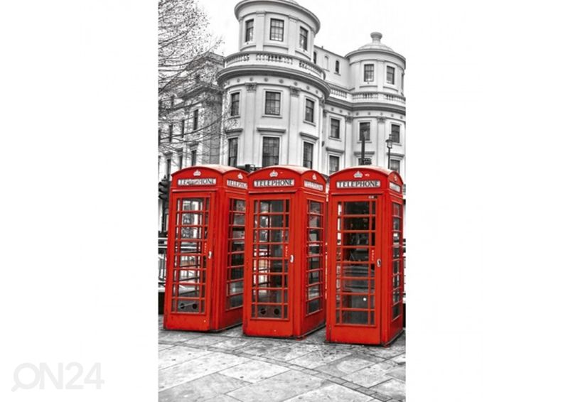 Fliis fototapeet London 150x250 cm suurendatud