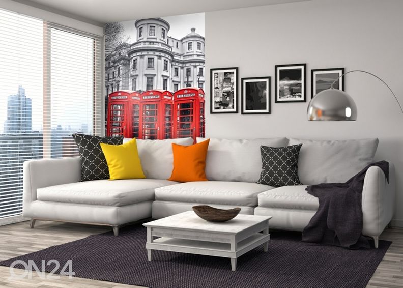 Fliis fototapeet London 150x250 cm suurendatud