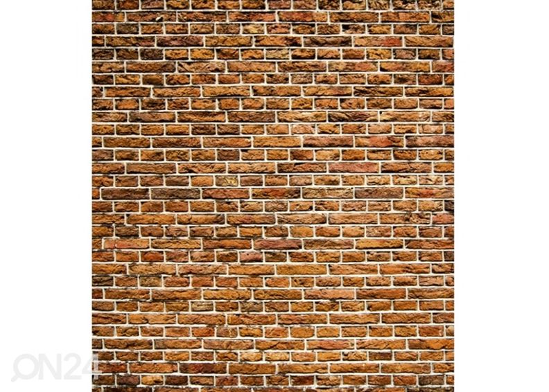 Fliis fototapeet Old brick 150x250 cm suurendatud