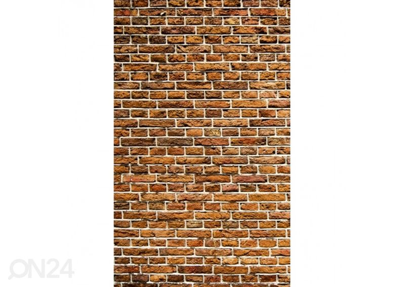 Fliis fototapeet Old brick 150x250 cm suurendatud