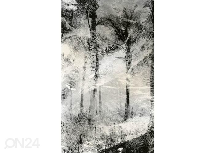 Fliis fototapeet Palm Trees Abstract 225x250 cm suurendatud