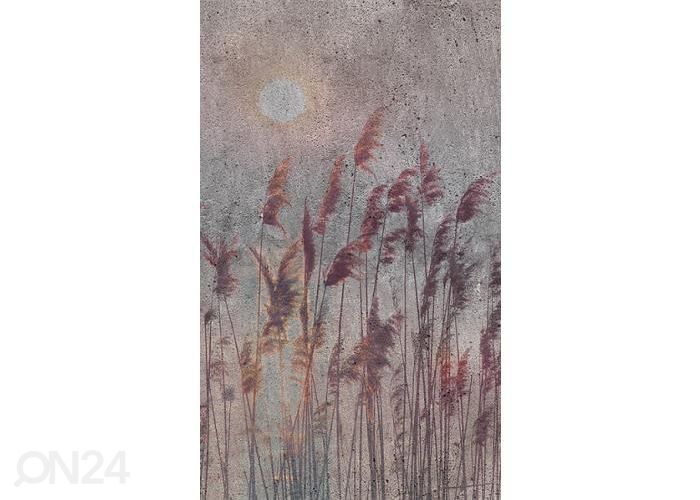 Fliis fototapeet Reed Abstract 150x250 cm suurendatud
