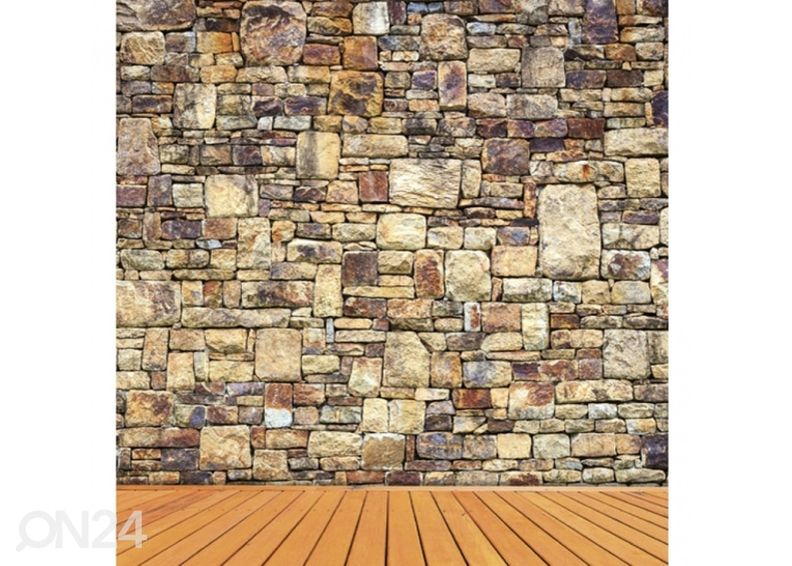 Fliis fototapeet Rock wall 150x250 cm suurendatud