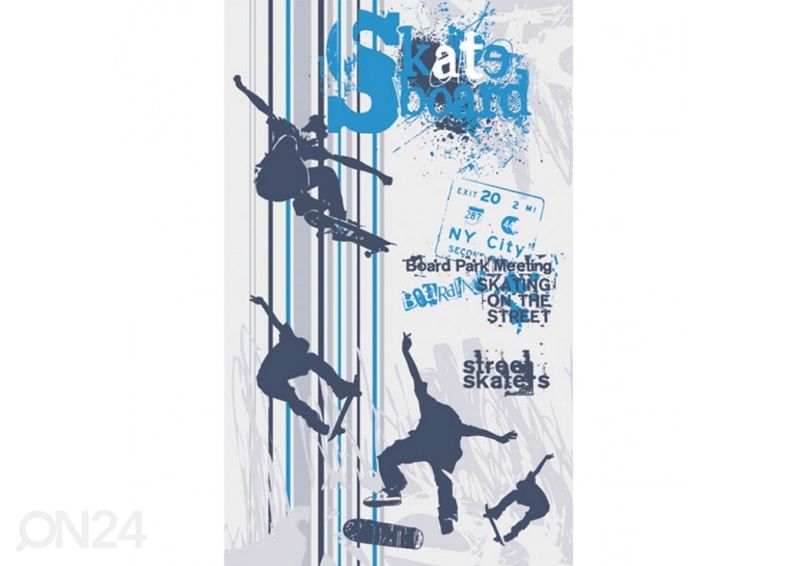 Fliis fototapeet Skate 150x250 cm suurendatud
