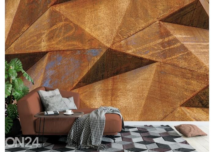 Fliis fototapeet Steel 368x254 cm suurendatud