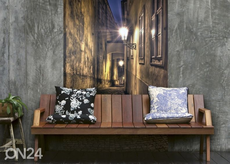 Fliis fototapeet Street 150x250 cm suurendatud