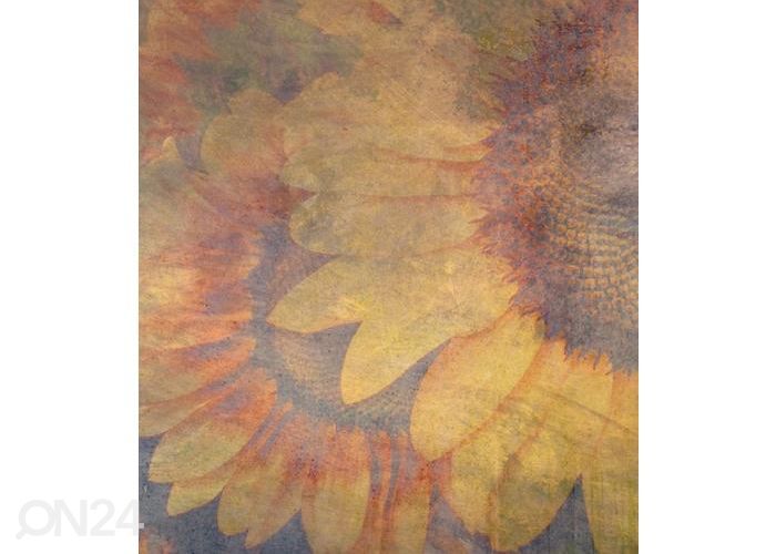 Fliis fototapeet Sunflower Abstract 150x250 cm suurendatud