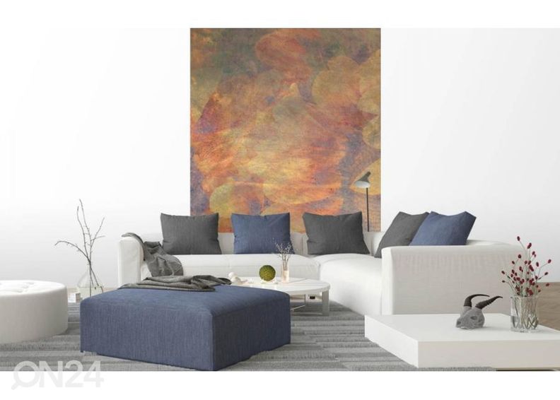 Fliis fototapeet Sunflower Abstract 150x250 cm suurendatud