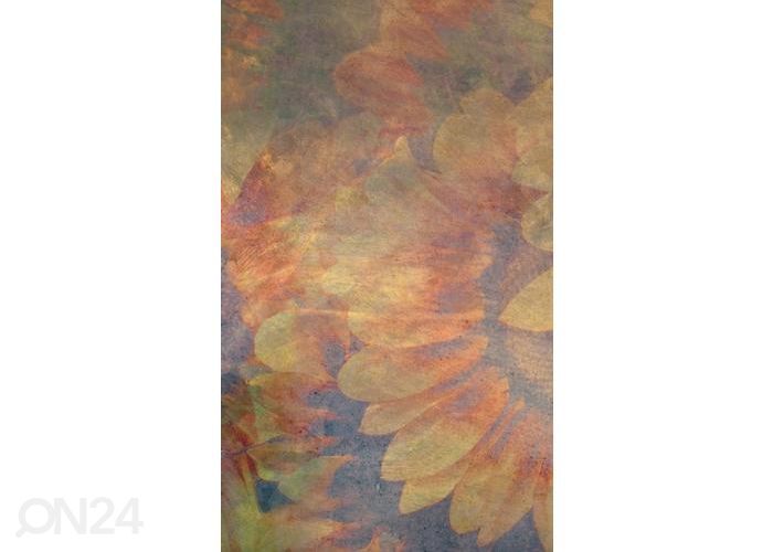 Fliis fototapeet Sunflower Abstract 150x250 cm suurendatud