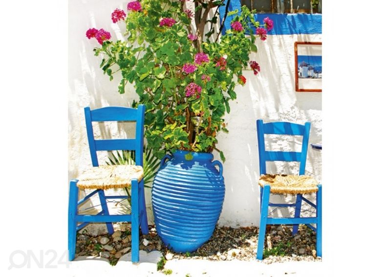 Fliis fototapeet Traditional greece 225x250 cm suurendatud